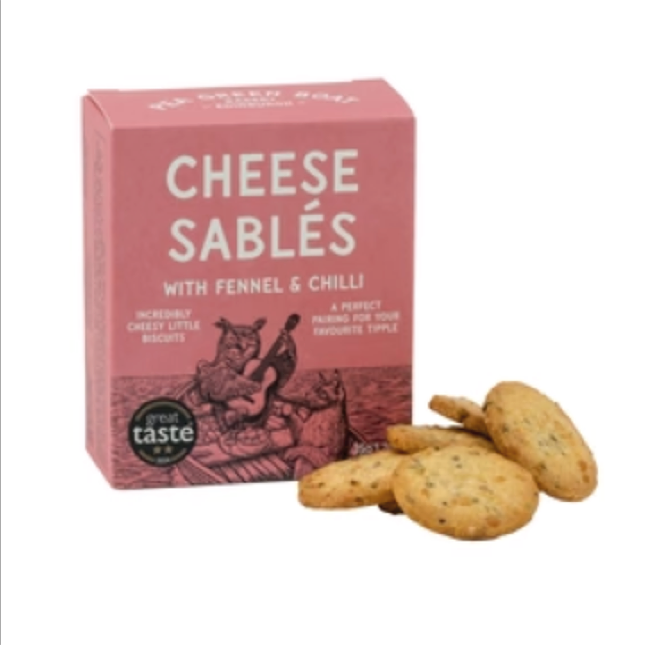 Pea Green Boat - Cheese Sables