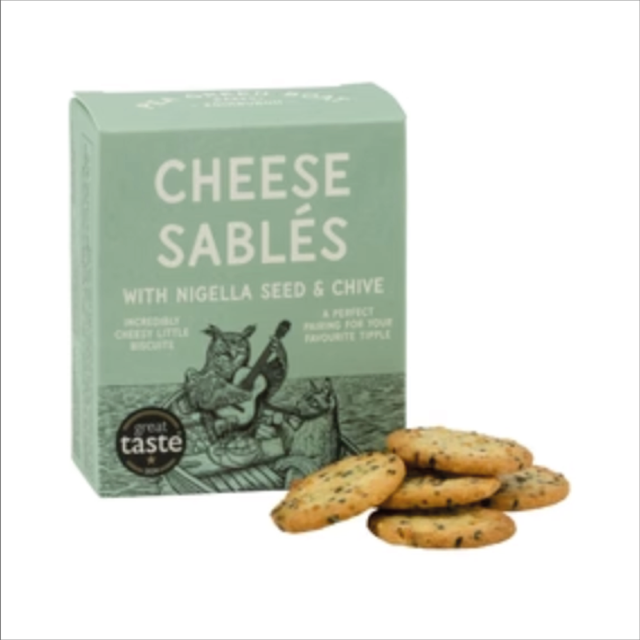 Pea Green Boat - Cheese Sables