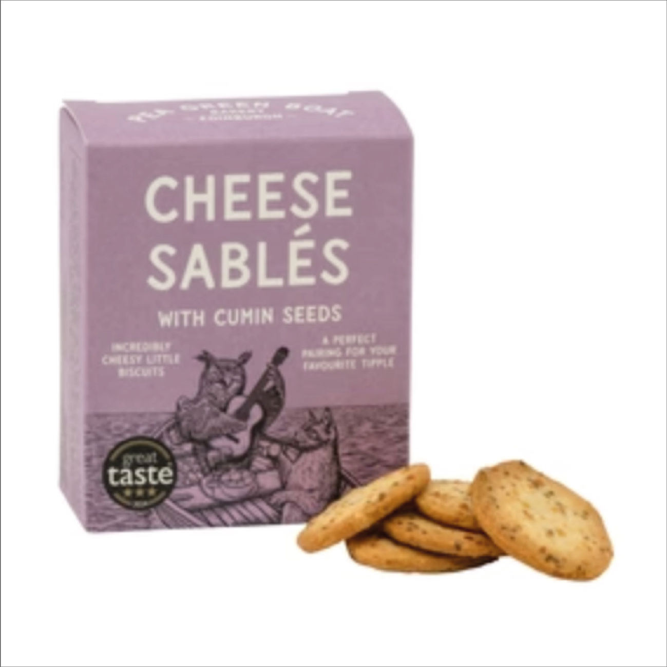 Pea Green Boat - Cheese Sables