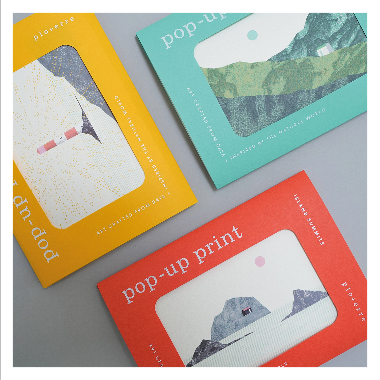 Ploterre - A6 Pop-Up Prints
