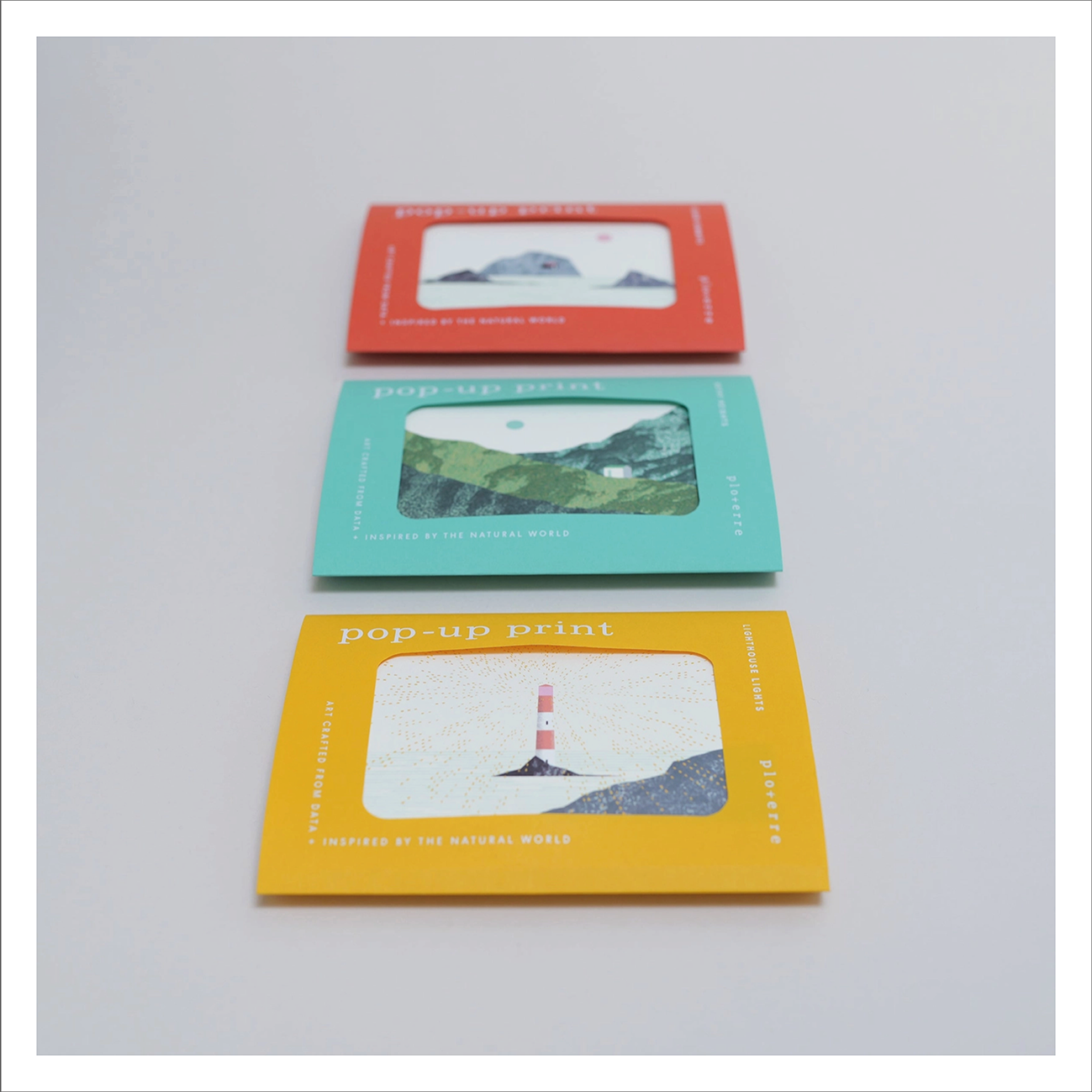 Ploterre - A6 Pop-Up Prints
