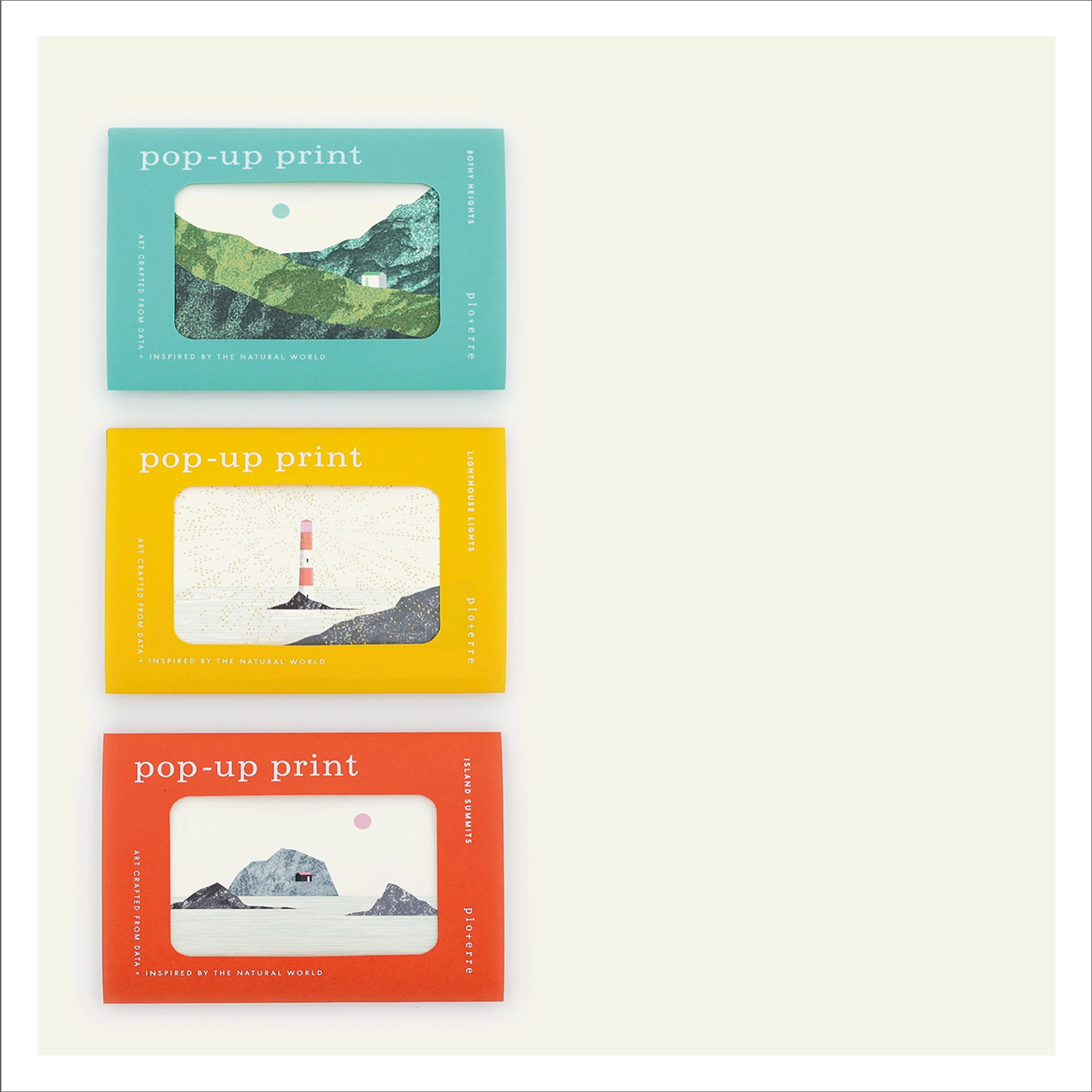 Ploterre - A6 Pop-Up Prints