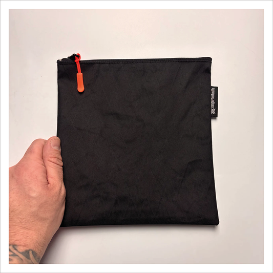 Puzo pouch — black X-Pac® & yellow