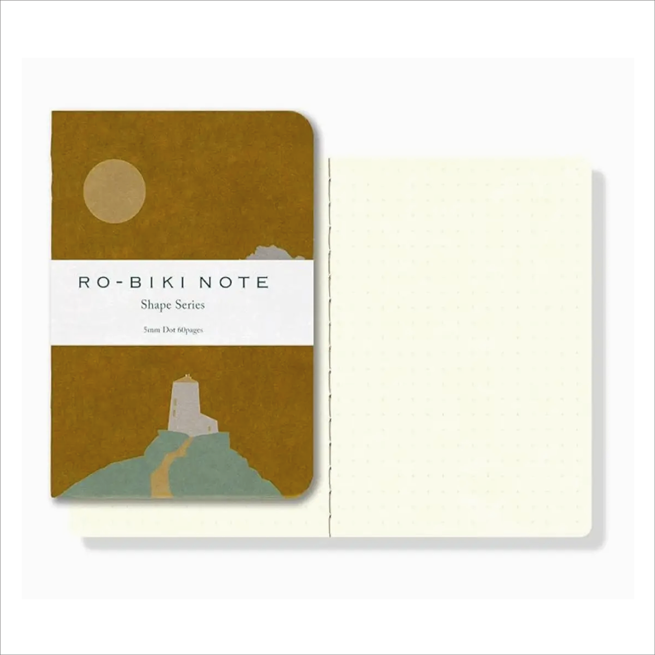Yamamoto Paper Ro-Biki Note Shape Series Notebook