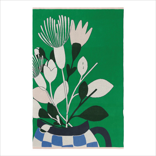 Sophie Home - Green Bud Throw