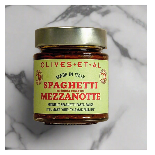 Spaghetti Mezzanotte - Olives et Al