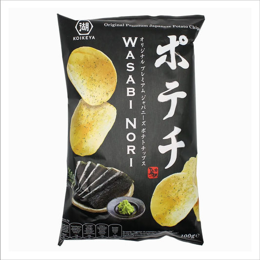 Koikeya Wasabi Nori crisps- The Wasabi Co