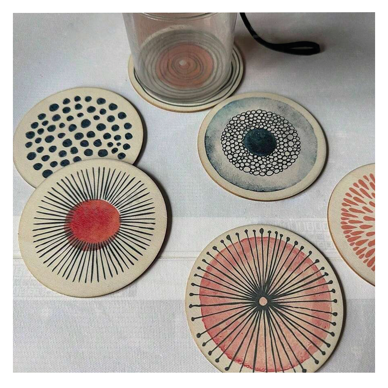 Wooden Coaster Set (4)