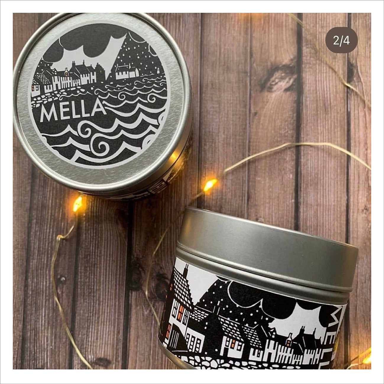 Mella Travel Candle- Spiced Orange