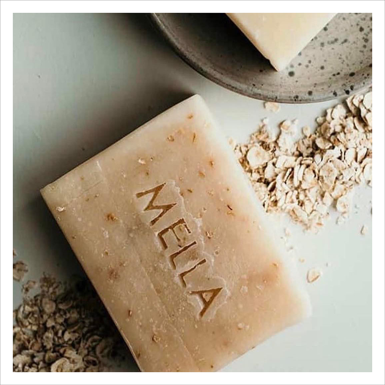 Mella Soap - Honey & Oatmeal