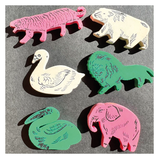Vintage Japanese Erasers